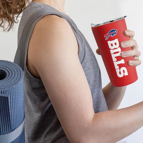 Image of Rico Industries NFL Football Soft Touch, Easy Grip Tumbler
