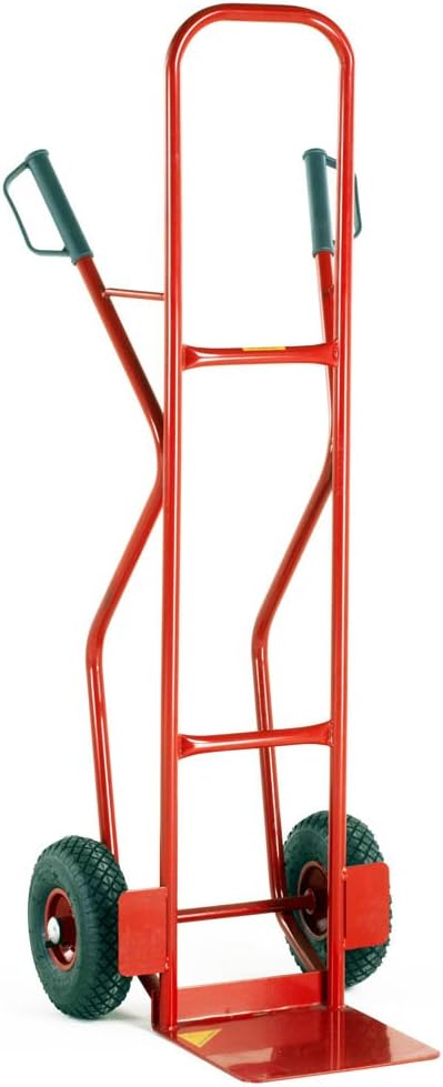 Sack Truck with Tall Back and Skids - 250kg Capacity