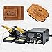 Produktbild InLoveArts Pyrographie Maschine 60W 220V tragbar Brandmal-Kolben Set mit 20Pcs Brennspitzen für Handwerk Holz Brennen Schnitzerei Dual Pen Pyrographie Werkzeug Professionelle Holz Brennen Kit
