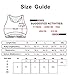 icyzone Workout Sports Bras for Women - Fitness Athletic Exercise Running Bra Yoga Tops (L, Charcoal)