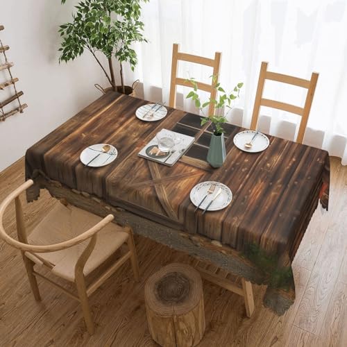 Nappe cuisine 137x183 imperméable imprimée style rustique - 2