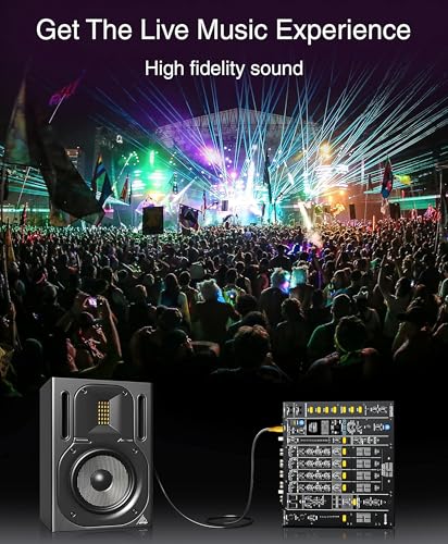 Image of MX RCA Cable 2RCA To 2RCA Stereo Audio Cable Gold Plated Adapter Dual Shielded For Home Theater Amplifier Hi-Fi System Car Sound Speaker PARENT (1 RCA MALE / 1 RCA MALE (Pack Of 2), 1.5M)