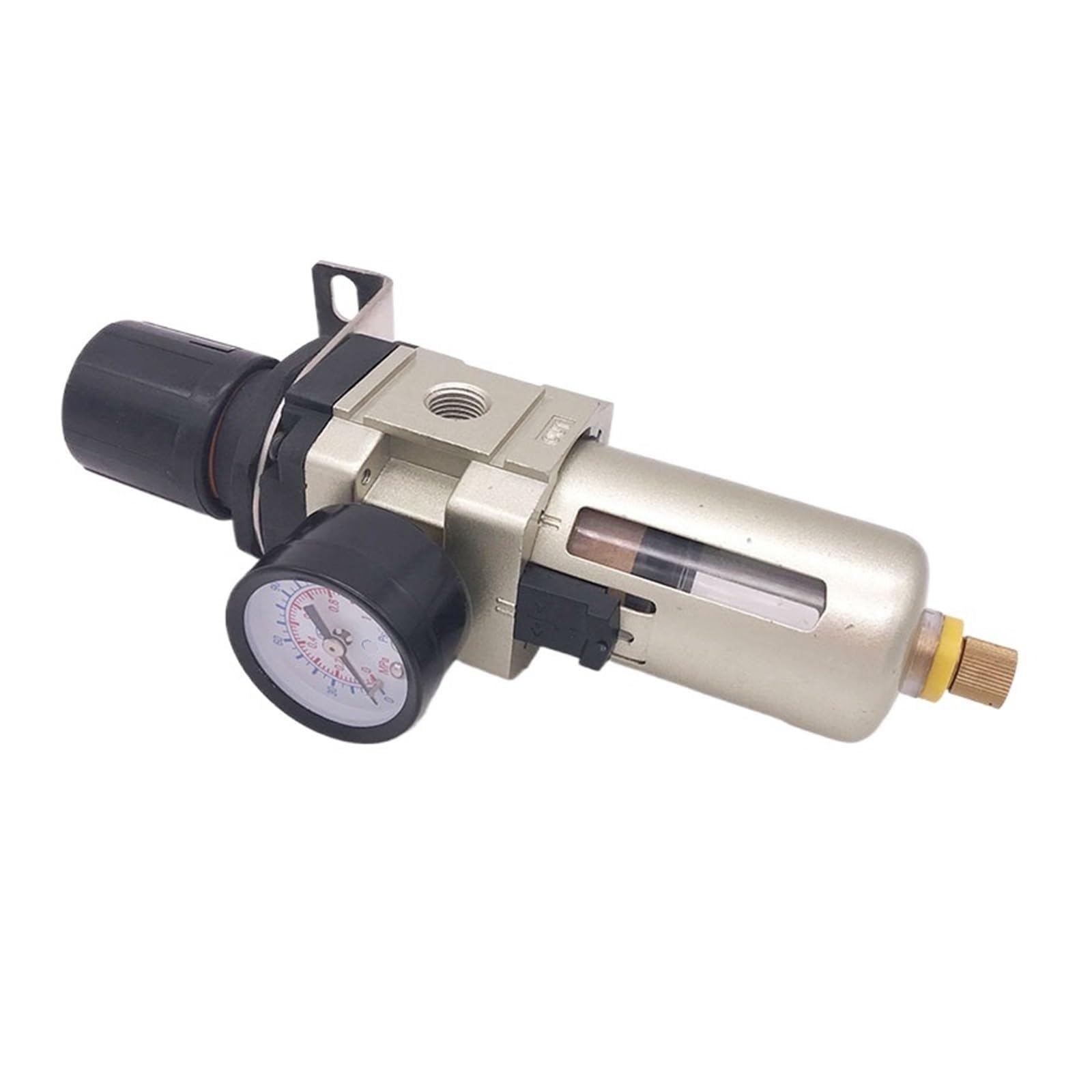 Unità regolatore filtro aria AW4000-04/06D 1/2 3/4 pollici con copertura trattamento aria scarico automatico (AW4000-06D)