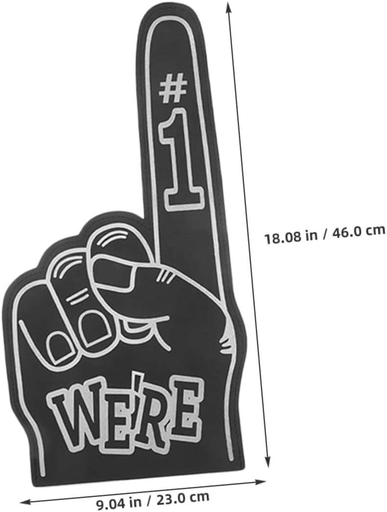 6pcs EVA Foam Finger Sleeves for Cheerleading Party Celebrations