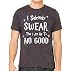 BigtimeTeez Men's I Solemnly Swear That I Am Up To No Good T-Shirt - Medium - Dark Heather