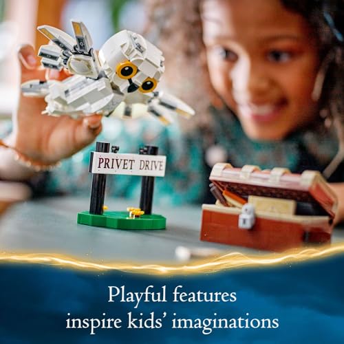 Lego 6470518 Harry Potter Hedwig At 4 Privet Drive, Buildable Fantasy Toy thumb #4