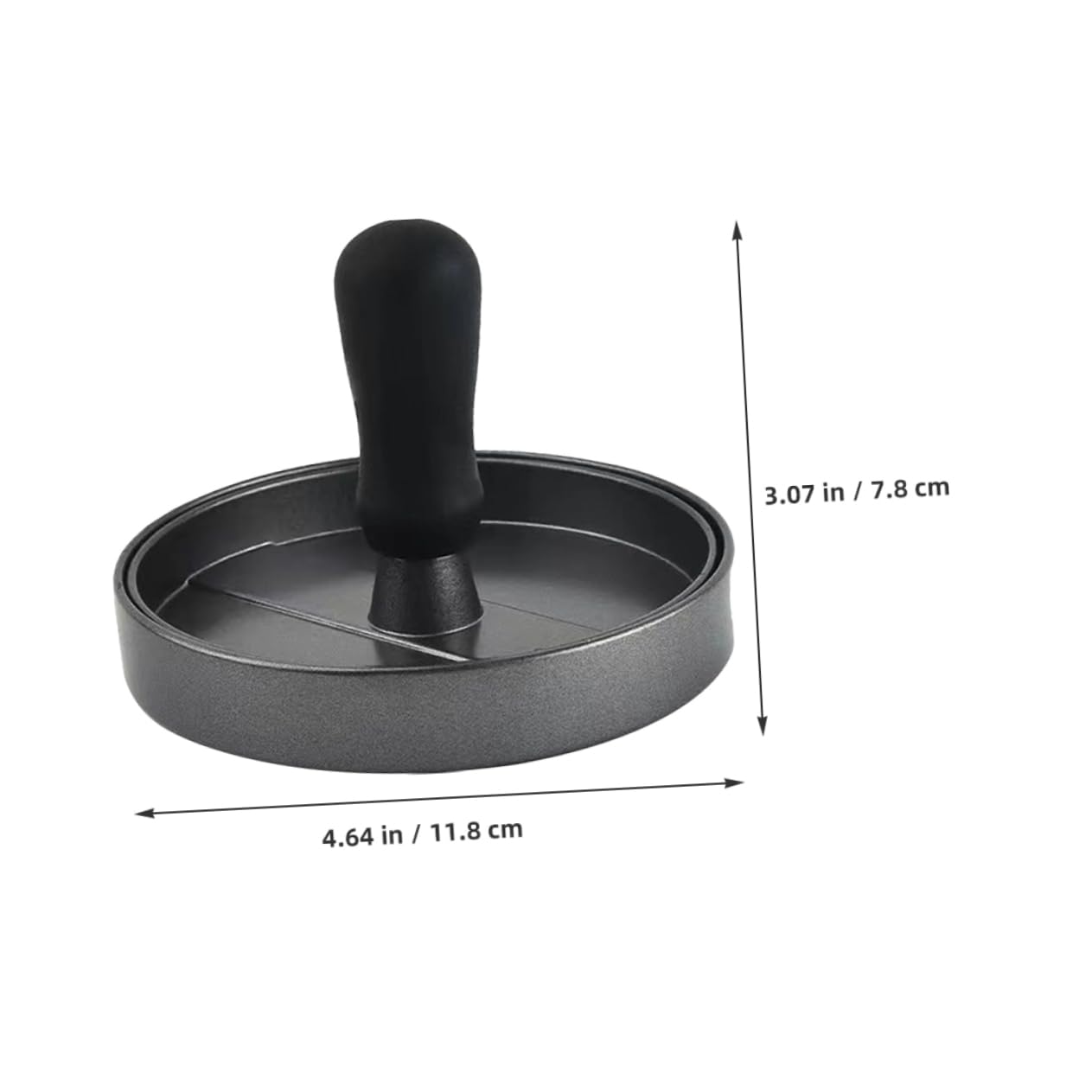 BESTYASH Nonstick Hamburger Press Patty Maker Meat Smasher with Patty Papers for Effortless for Beef Veggie BBQ Cooking