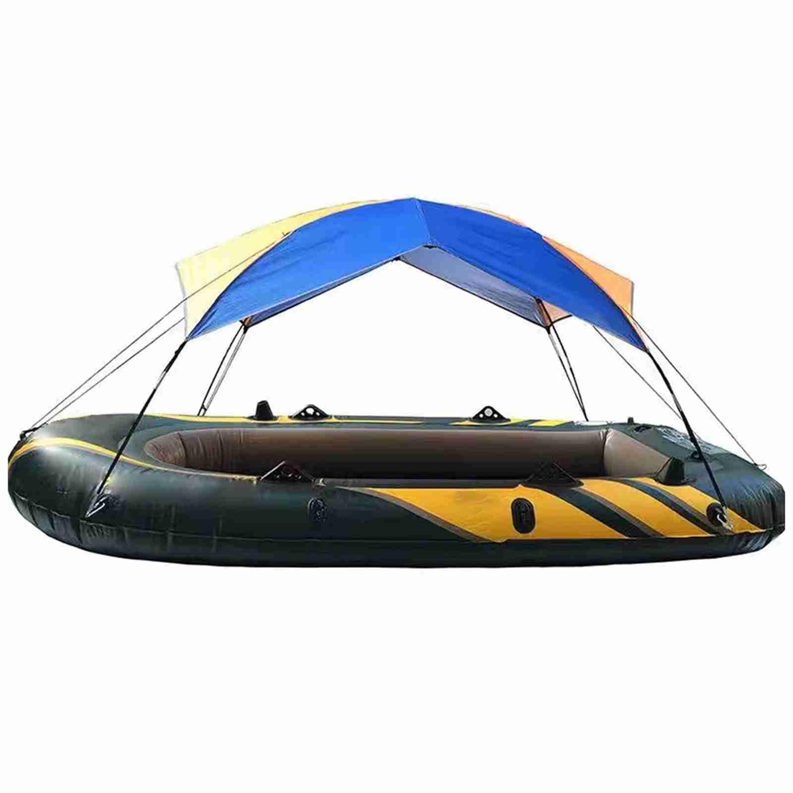 AMONIDA Tenda da Pesca Portatile con Tettoia per Parasole per Barche per Avventure all'Aria Aperta Montaggio Leggero e Facile