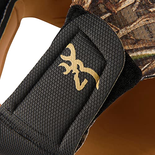 Browning Pet Dog Neoprene Vest 5mm Handle Large, Realtree MAX-5 (5mm), L UK, Orange - Image 2