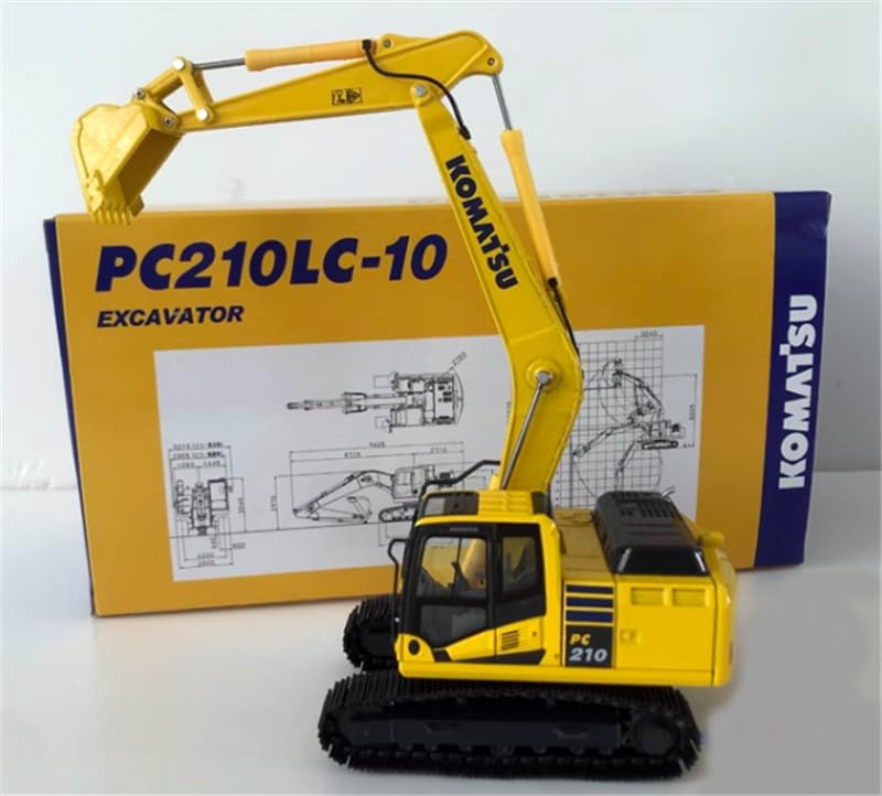 ミニカー KOMATSU pc210lc 1/72 建築重機コレクションばらし KOMATSU PC210LC ショベルカー