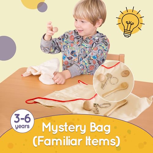Image of MONTESSORI OUTLET Mystery Bag (Familiar Items) for 3-6 Years Montessori Education at School and Home