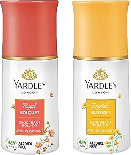 Yardley Royal Bouquet And English Blossom Roll-On, Combo Of 2
