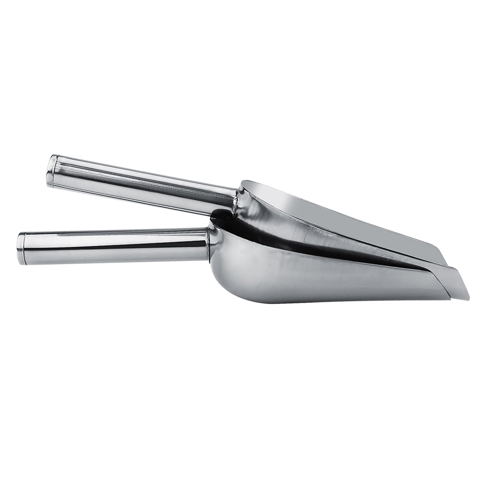 5-Piece Stainless Steel Sweet Scoops & Ice Tongs Set – 7.5 Inches, For Candy Buffets, Bars, Kitchen