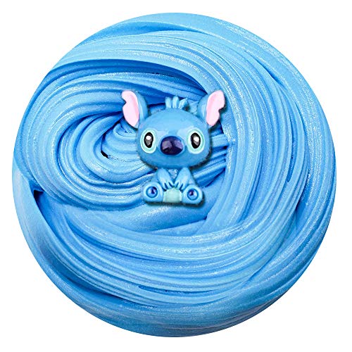 Happyforu Newest Blue Stitch Slime,Super Soft and Non-Sticky(7oz 200ML)