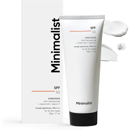 Minimalist Sunscreen SPF 50 50g