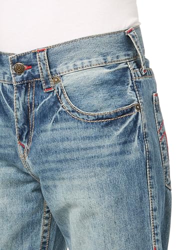 True Religion Men's Geno Big T Jeans - No Flap Design, 32" Inseam3