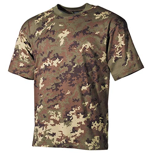 T-shirt cotone MFH T-Shirt Tarn da Uomo dell\'Esercito Americano (Vegetato/M)