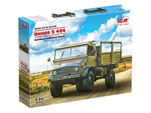 Maquette Unimog S404 ICM 1/35 : revivez l'histoire mécanique de ce camion légendaire