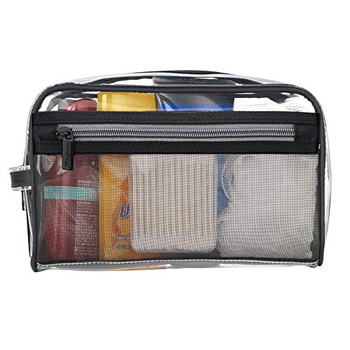 Conair Travel Toiletry Bag for Women and Men, Clear Bag by Travel Smart - Image 6