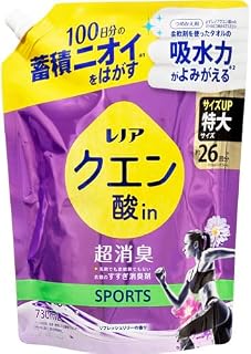 P&G 兰诺水苯酸in 超除臭运动 清爽百合 特大 730ml