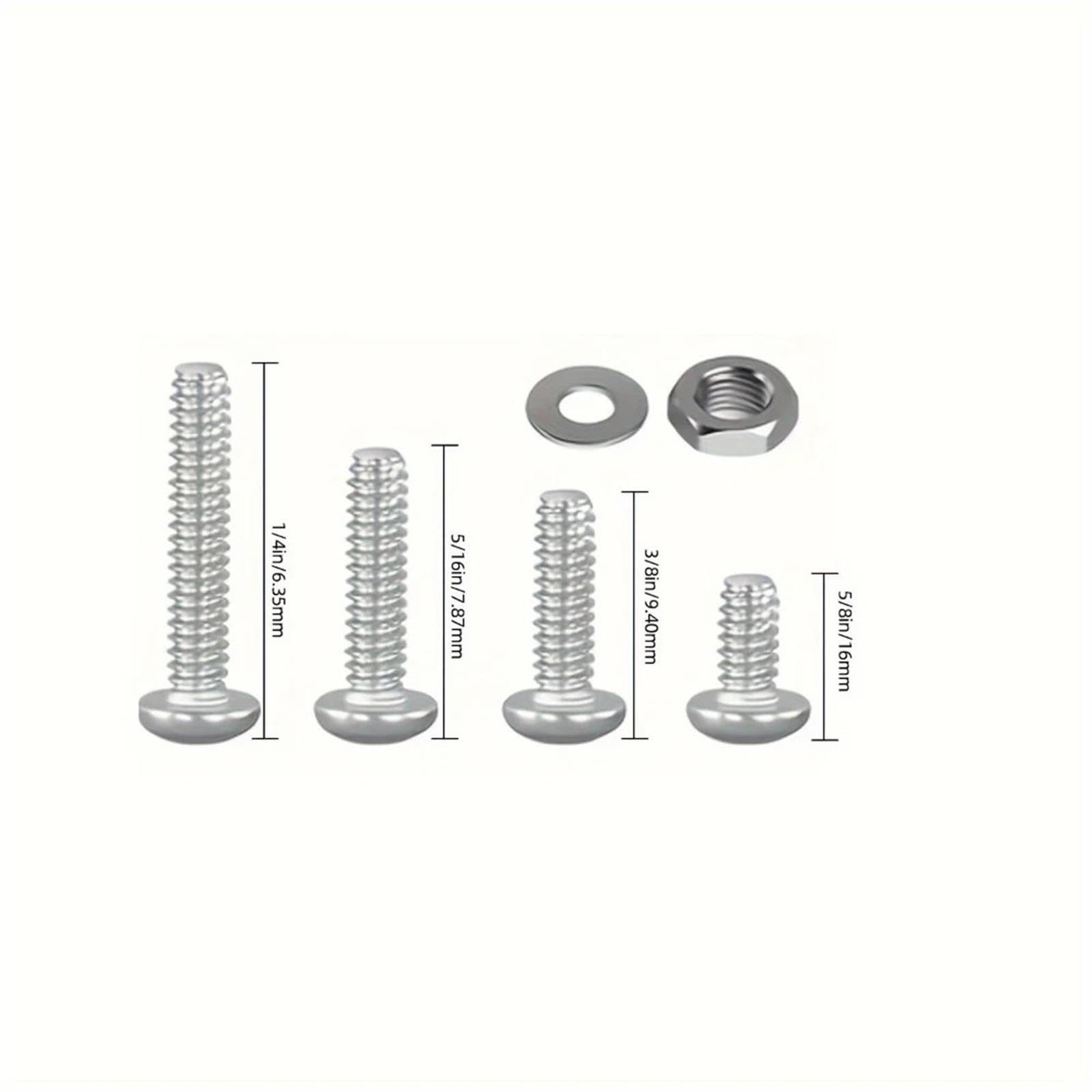 Tuercas y Tornillos Kit surtido de tuercas y pernos 710 piezas