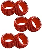AUSGEZEICHNETE QUALITÄT & MATERIAL - Die Ringe sind gut aus Glasperlen und Metall gefertigt, mittelschwer, zeichnen sich durch ein gleichmäßiges Finish und ein hohes Maß an Liebe zum Detail aus.