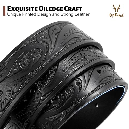 Western Leather Belt with Antique Gold Longhorn Buckle Vintage Engraved Cowgirl Cowboy Rodeo Belt for Women Men Jeans2