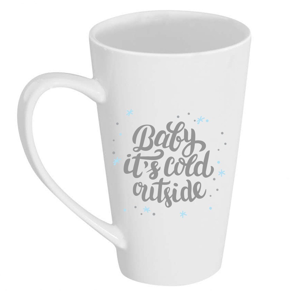 Baby It's Cold Outside Tall 17 oz Latte Mug