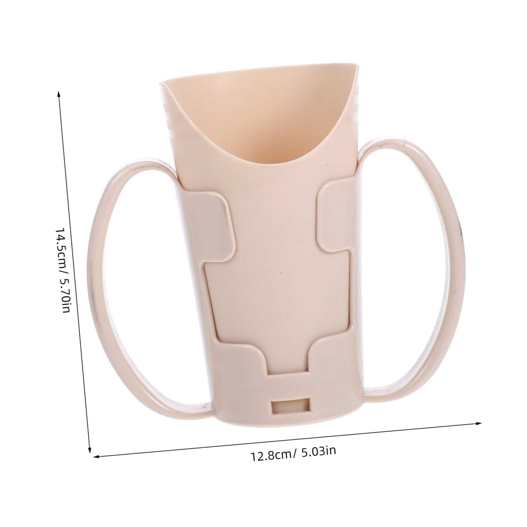 SOLUSTRE Nursing Cup For Seniors With Handles Sippy Cups For Elderly No Spill Cups Dysphagia Drinking Cup