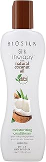 Silk Therapy with Natural Coconut Oil Moisturizing Conditioner, Nourishing & Helps Eliminate Frizz, Sulfate, Paraben & Cruelty-Free, 5.64 Oz