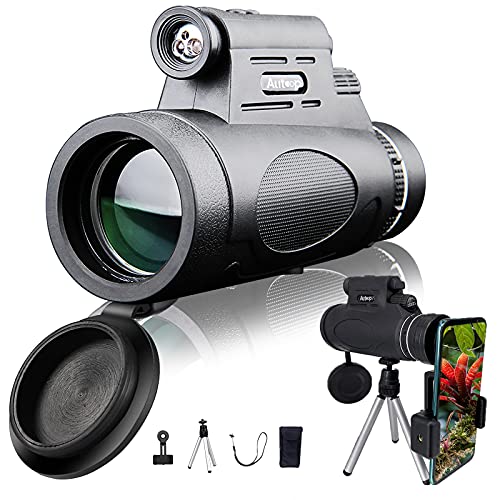 Monokular Teleskop - Starscope Monokular -Monokulare Teleskop 12x50 HD Starscope Monokular HFMC BAK4 Fernrohr Monocular Cover