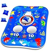 Amazon.com: Dokeawo Pool Floats Battle Log Rafts, Inflatable Pool ...
