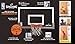 Spalding NBA 180 Breakaway Over-The-Door Mini Basketball Hoop , 28