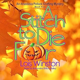 A Stitch to Die For Audiolibro Por Lois Winston arte de portada