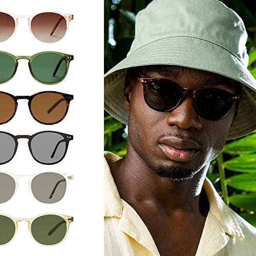 Image of PRIVE REVAUX The Maestro Round Sunglasses