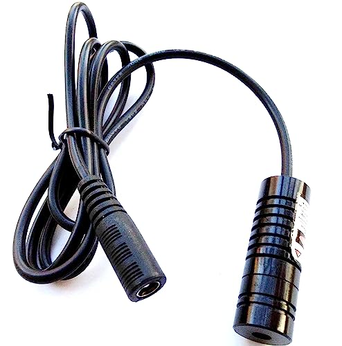 Module laser violet réglable 405 nm focalisation précise 100 mW avec son bloc d'alimentation - 2