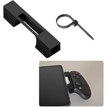 Type-C Extension Bracket Compatible with GameSir G8 Plus Controller, PLA Adapter Holder with Secure Clip Design Black