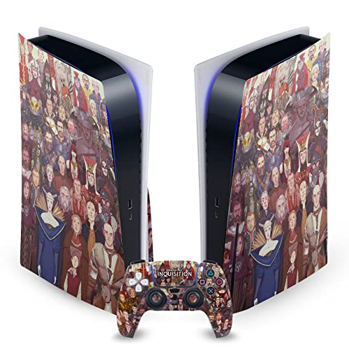 Skin Dragon Age PS5 Autocollant Vinyle Console Édition Disque et DualSense