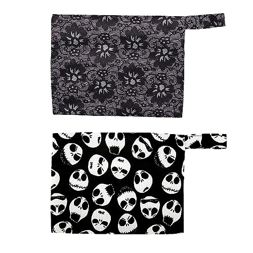 Image of 2 Pieces Reusable Mini wet bag for Mama Cloth Menstrual Pads /Breast Pads,7x5.5 Inch(2MN3)