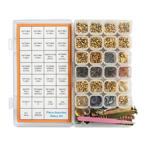 SC1 SC4 Compatible Sc-hlage Rekey Kit Residential Lock Rekeying Kit