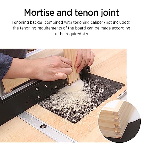 Leumuas Precision Miter Gauge System With Box Jiont Jig Miter Gauge Fence,27 Angle Stops,60 Degree Angled Ends For Max,With A Repetitive Cut Flip Stop,Great Table Saw Accessories #TOP4