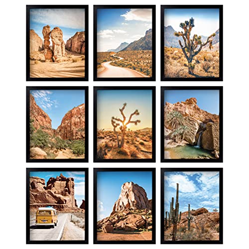 97 Decor Cactus Wall Art Decor - Desert Landscape Art Print, Cactus Poster Desert Decor, Artwork Arizona Picture, Succulent Joshua Tree Photo For Home Bedroom Decoration (8X10 Unframed) #TOP15