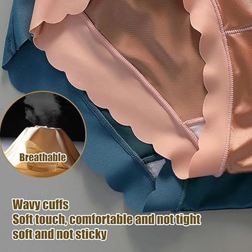 Keepholdon ice silk underwear, high-grade satin soft breathable moisture-absorbing underwear4