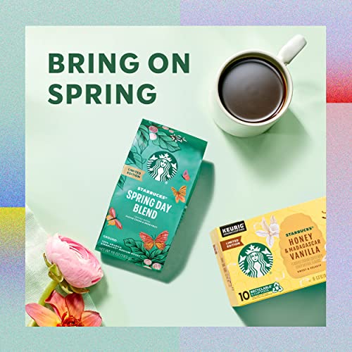 Image of Starbucks Flavored K-Cup Coffee Pods, Honey & Madagascar Vanilla, for Keurig Brewers, Limited Edition, 6 boxes (60 pods total)