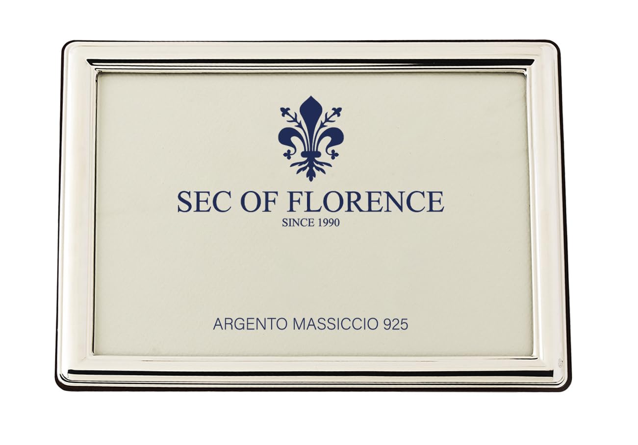 Generico 15 x 20 Photo Frame in Solid Silver 925 with Mahogany Wood Back 7370/15 x 20 x Orz*IT