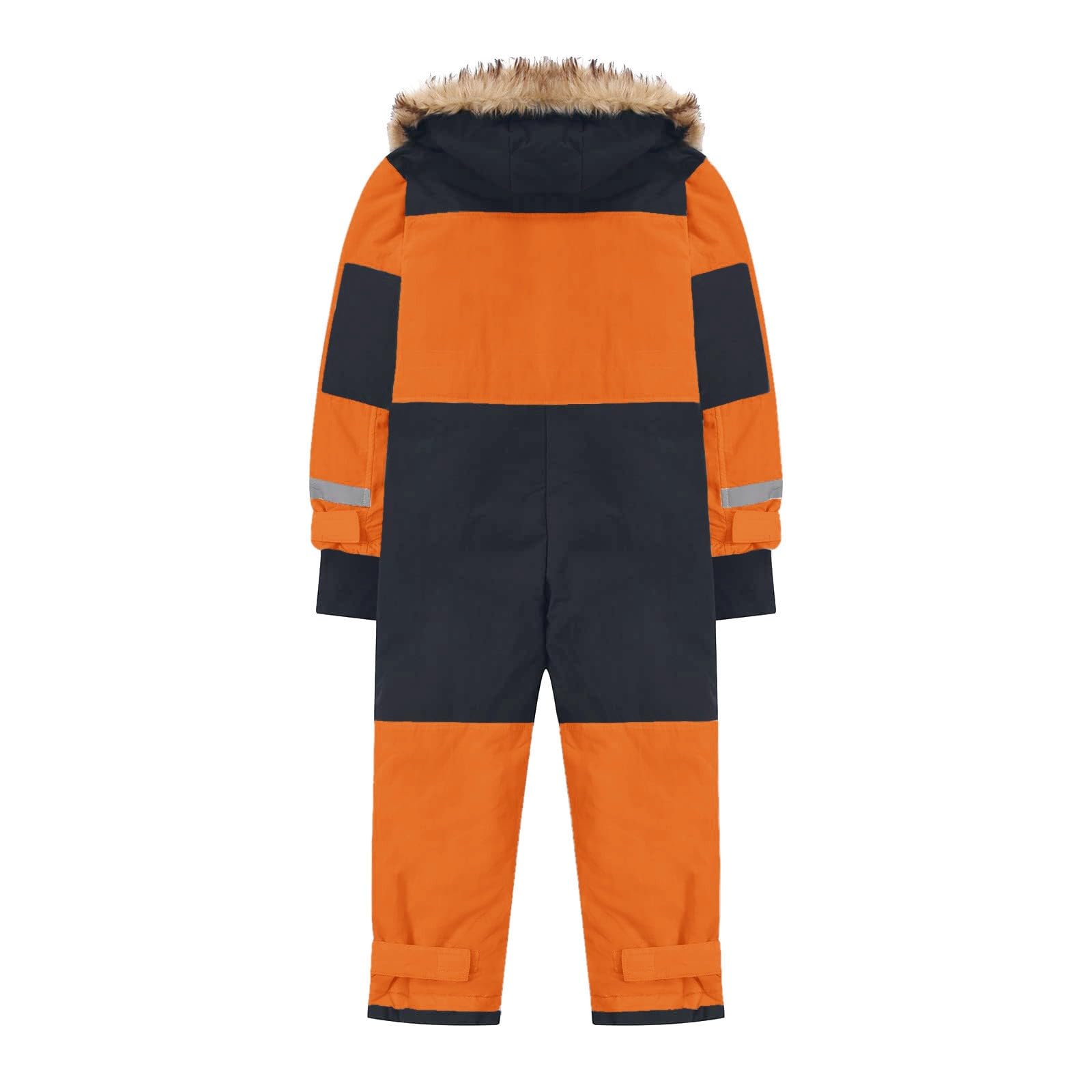 Generisch Traje de nieve para niños y niños, traje de esquí térmico, mono de invierno, cálido, mono de nieve, resistente al viento, traje de invierno con barro extraíble, traje de softshell para