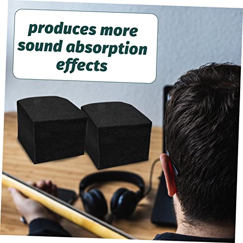 Levemolo 4pcs Paneles de Espuma Acústica Absorbente para Aislamiento de Estudio Material Fácil de Moldear para Aislamiento Sonoro de Ventanas miniatura 7