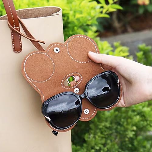 Image of PERFECTSIGHT Hard Shell Eyeglasses Case, Kawaii Protective Glasses Case for Kids, Cute Eyeglass Case for Women Men Girls