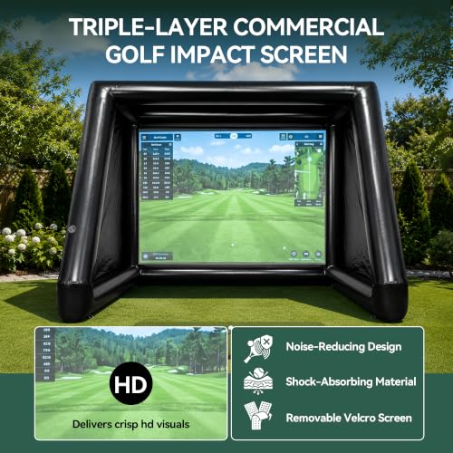 Tacobili Inflatable Portable Golf Simulator