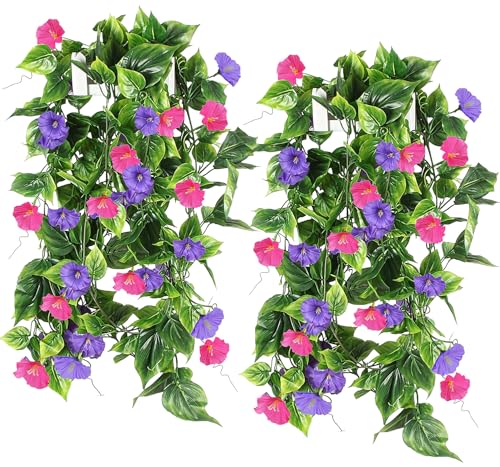 GTIDEA 4Pcs Fake Vines 30Feet Artificial Hanging...